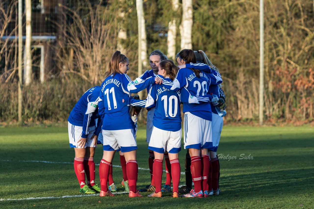 Bild 133 - B-Juniorinnen Hamburger SV - Holstein Kiel : Ergebnis: 0:1